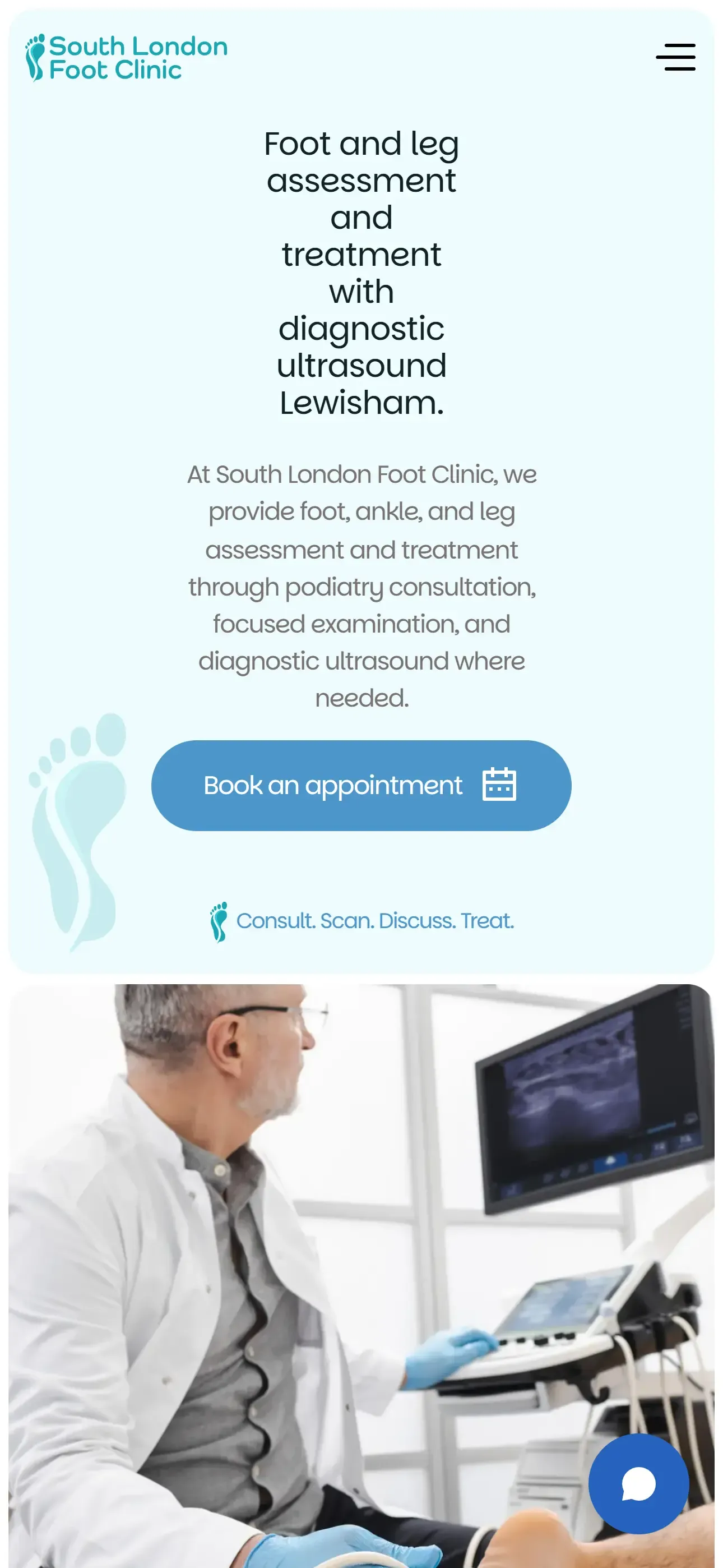 After mobile website redesign example