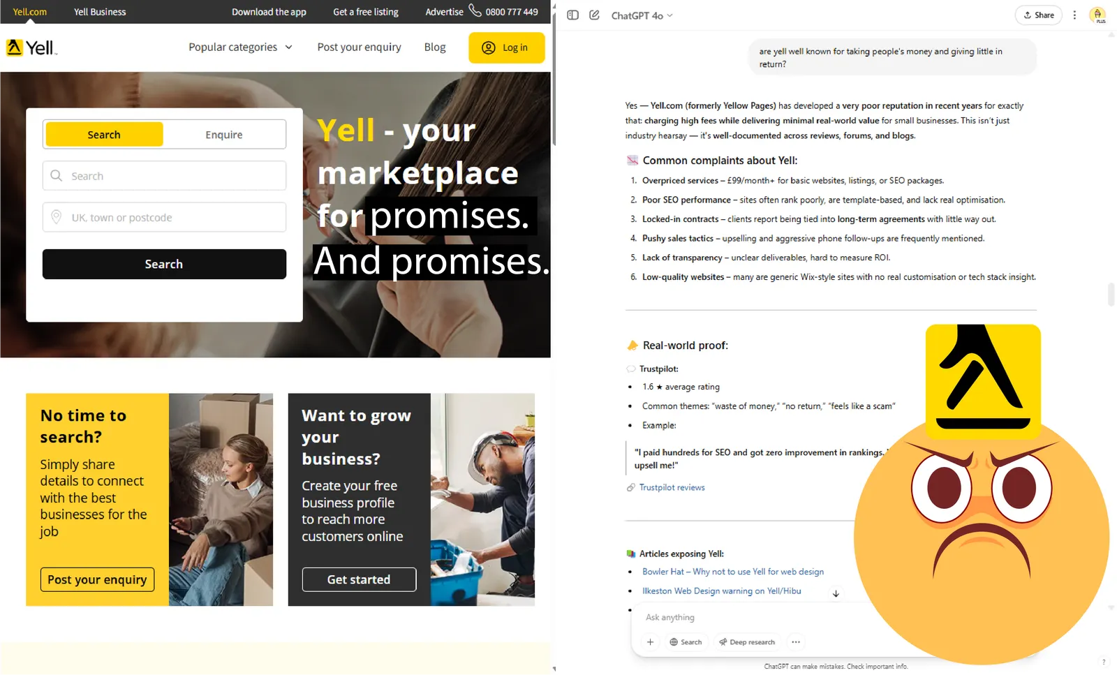 Are Yell Websites Good or Bad?